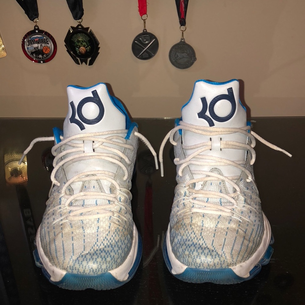 Nike KD 8 (WHITE/BLUE)